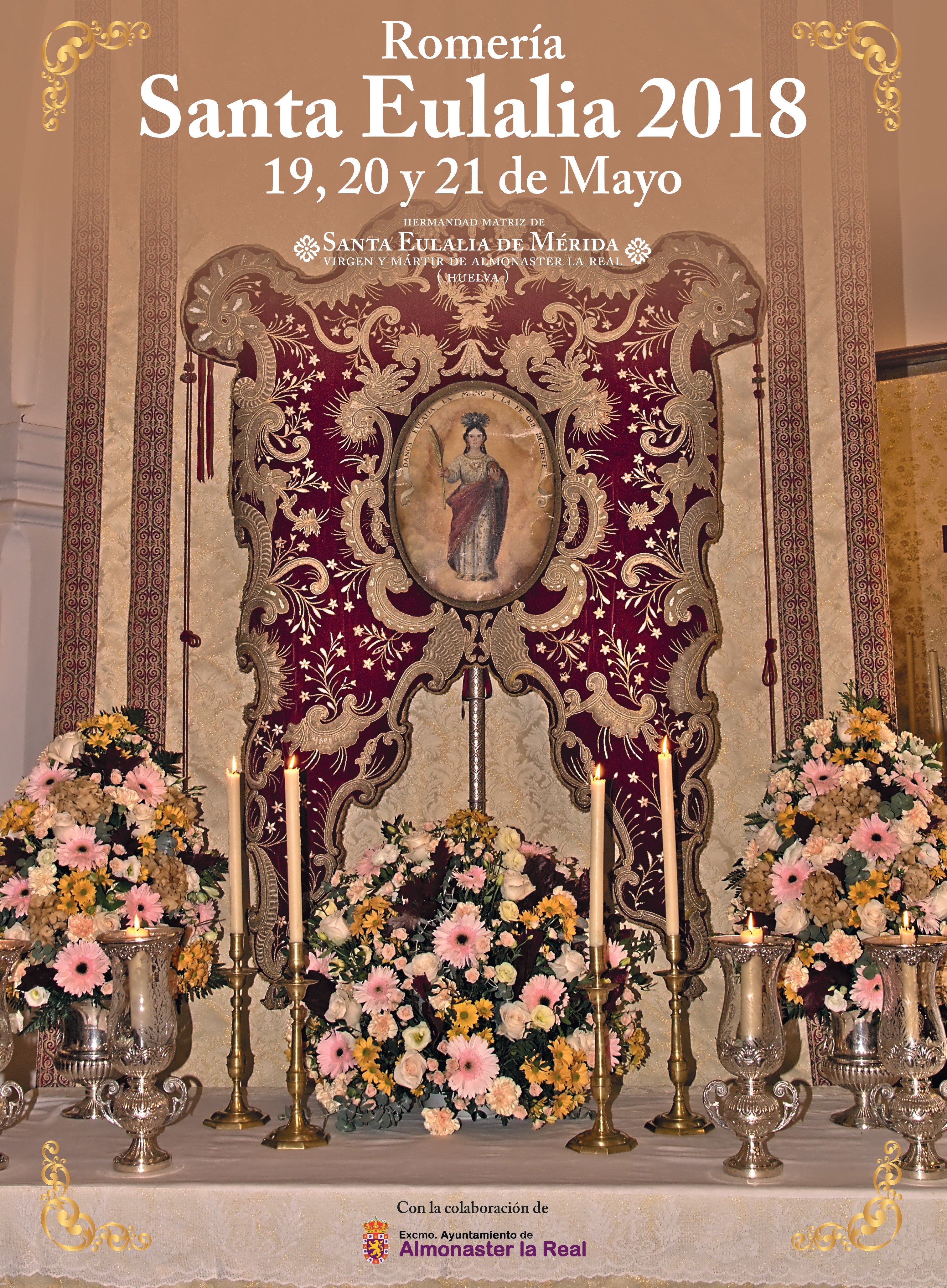 Romería en honor a Santa Eulalia Mártir 2018 Almonaster la Real